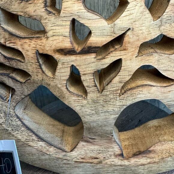 Rustic Tree of Life Home Decor Wood Tree Home Decor Tree Sitter NEW FAST SHIP - Picture 2 of 7